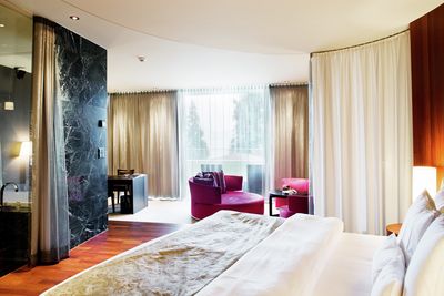 Sistemas de rieles, Customer Fabrics, Room shot "Hotel Park Weggis", Switzerland