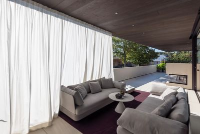 Sistemas de rieles de cortinas de accionamiento manual, SG 6870, Colorama 2, Private House, Seewalchen am Atterseee, Austria