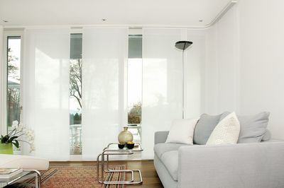 Sistemas de panel japonés, SG 2730, Colorama 1, Room shot "Private Residence", Muri, Switzerland, Flex