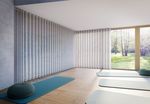 Sistemas de rieles, SG 3870, Yoga room, recessed curtain track Sistemas de rieles, SG 3870, Yoga room, recessed curtain track
