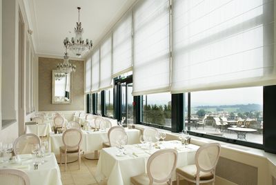 Sistemas de estores, SG 2360, Colorama 1, Room shot "Hotel Chateau Gütsch", Lucerne, Switzerland