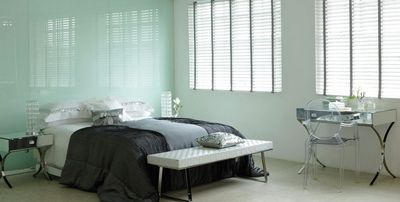 Sistemas de Venecianas, SG 8960, Wood slats, 50mm Soft White, Mystery tape
