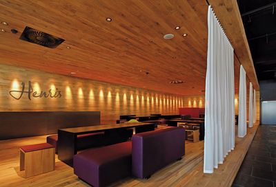 Sistemas de rieles, SG 6103, Colorama 1, Room shot "Henris Restaurant & Catering BERNEXPO", Berne, Switzerland