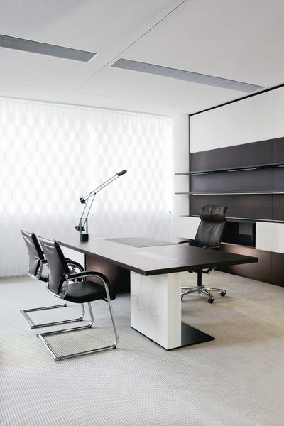 Sistemas de bandas verticales, SG 2910, Multi Visio, Room shot "Bene Office and Showroom", Vienna, Austria, Vertical Waves