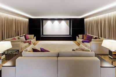 Sistemas de rieles, SG 5600, Customer Fabrics, Villa at the lake, Lucerne, Switzerland