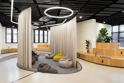 Sistemas de rieles, SG 6100, Colorama 2 Multicolour, HUBB Biologiezentrum Universität Wien, Vienna, Austria