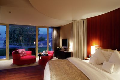 Sistemas de rieles, Customer Fabrics, Room shot "Hotel Park Weggis", Switzerland