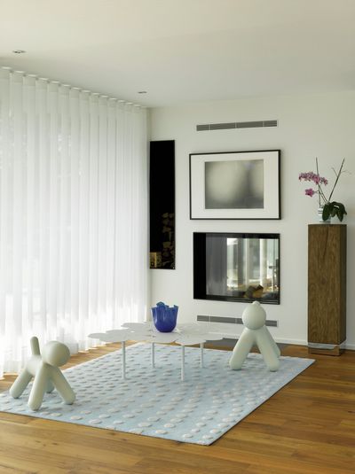 Sistemas de rieles, SG 6010, Colorama 1, Room shot "Private Home", Gümligen, Switzerland, Wave